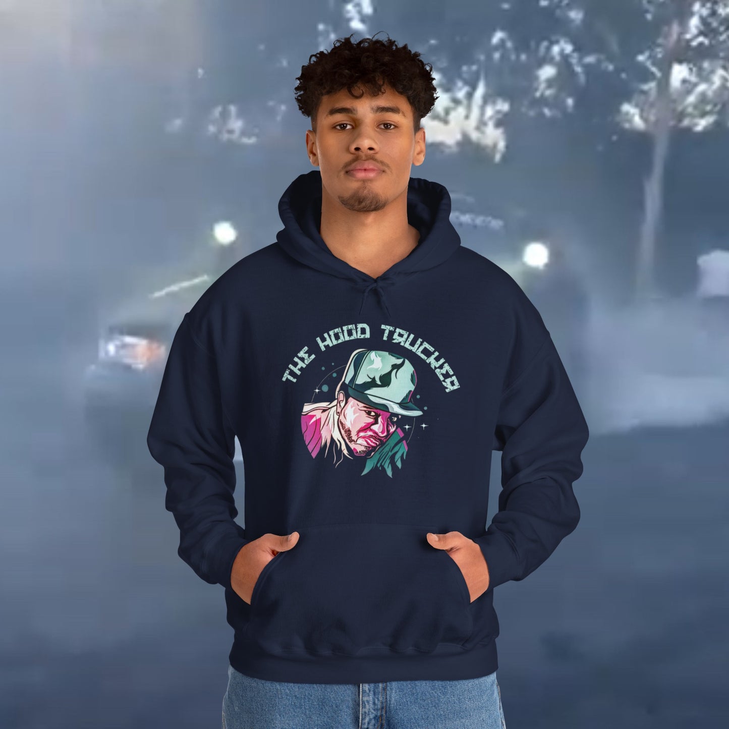 The Hood Trucker Unisex Hooded Sweatshirt