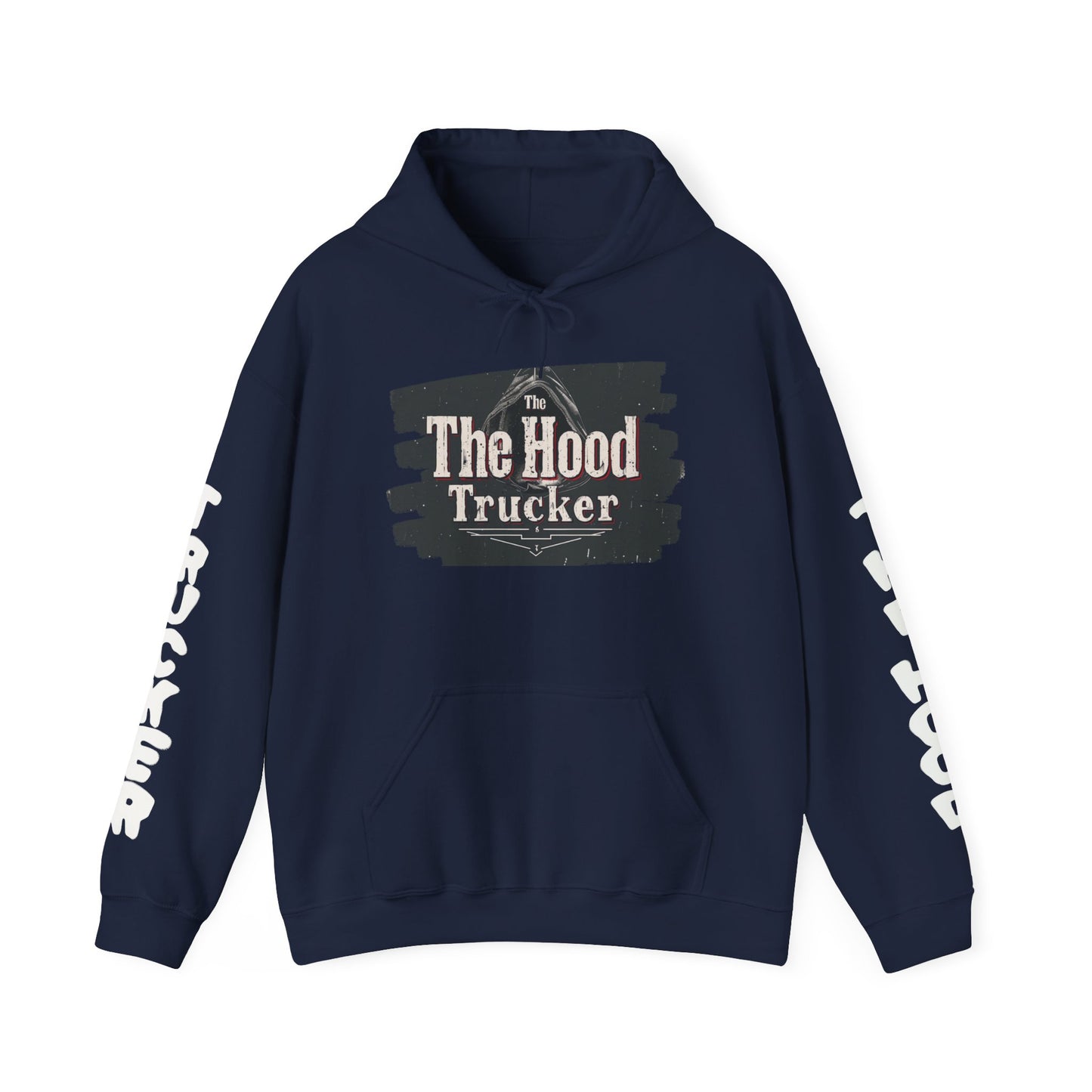 The Hood Trucker Sweatshirt - Cozy Unisex Hoodie, Perfect Gift for Truck Lovers, Casual Wear, Road Trip Essentials, Comfortable Layer