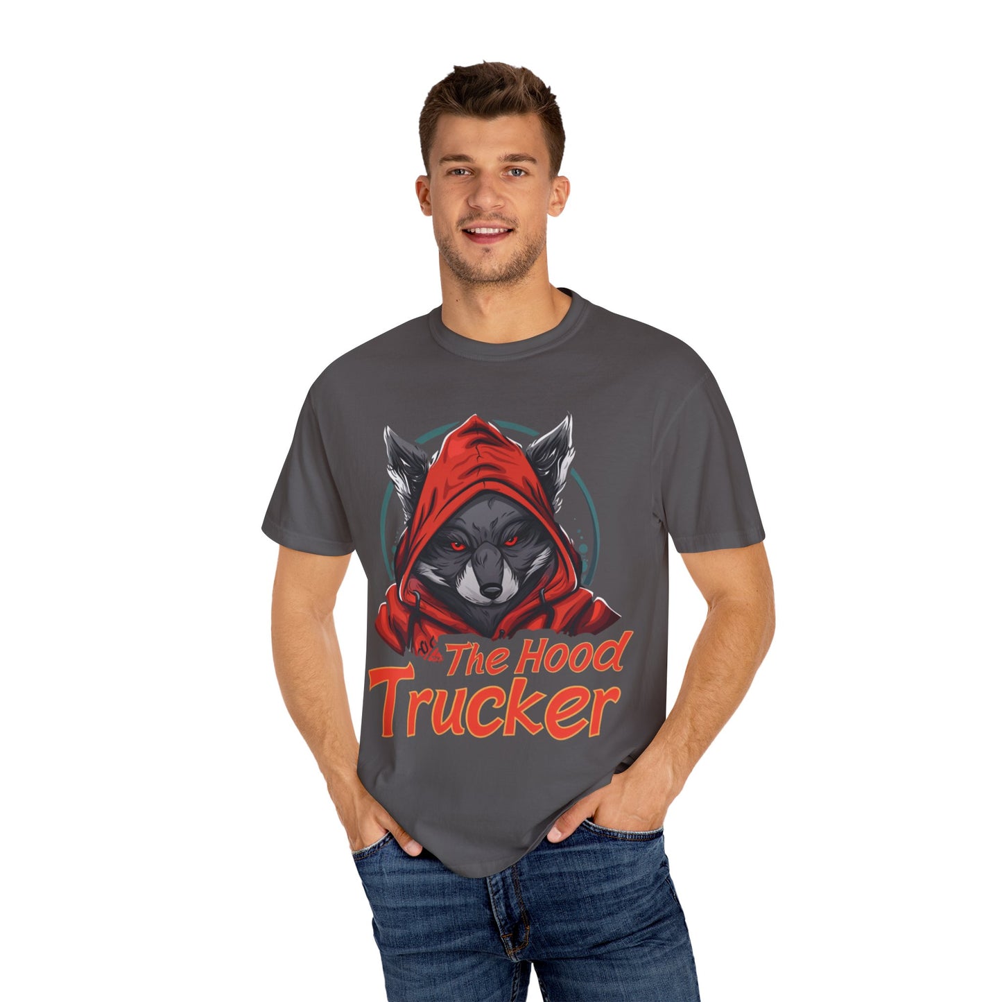 Hood Trucker T-Shirt - The Hood Trucker Tee, Graphic Tee, Unisex Shirt, Casual Wear, Gift for Truck Drivers, Cool Apparel