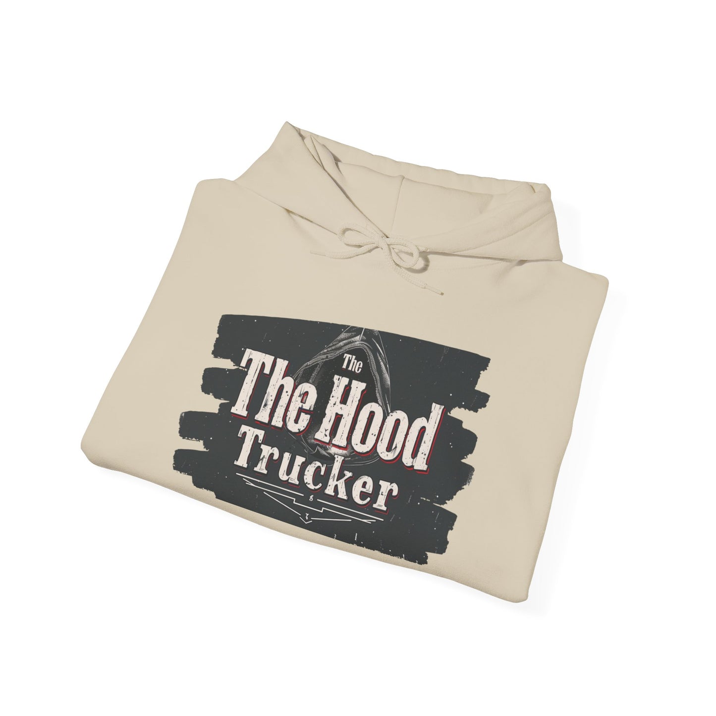 The Hood Trucker Sweatshirt - Cozy Unisex Hoodie, Perfect Gift for Truck Lovers, Casual Wear, Road Trip Essentials, Comfortable Layer