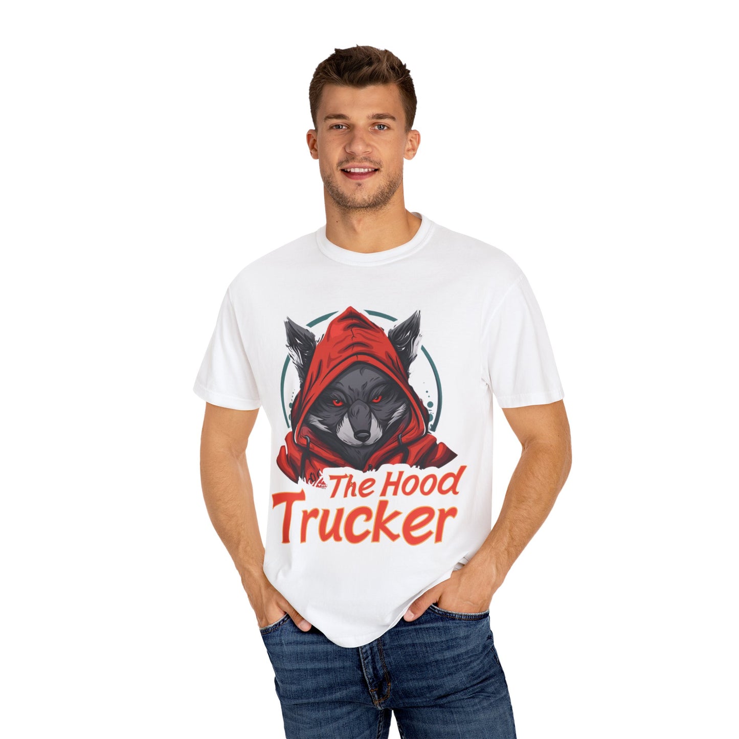 Hood Trucker T-Shirt - The Hood Trucker Tee, Graphic Tee, Unisex Shirt, Casual Wear, Gift for Truck Drivers, Cool Apparel