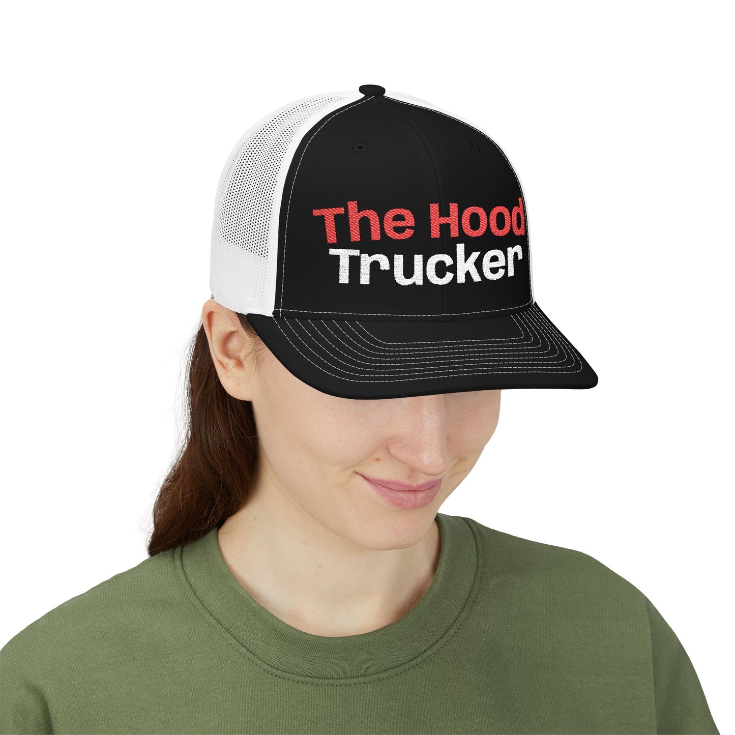 The Hood Trucker Embroidered Snapback Hat