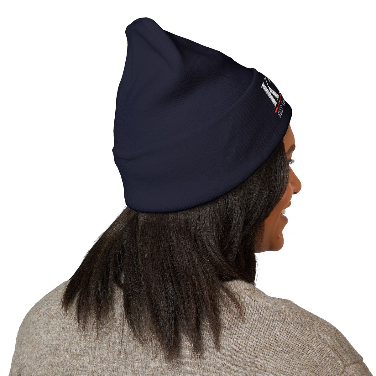 KTSE Embroidered Cuffed Beanie — Keep That Same Energy