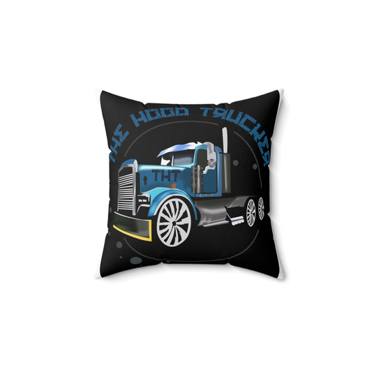 The Hood Trucker Spun Polyester Square Pillow