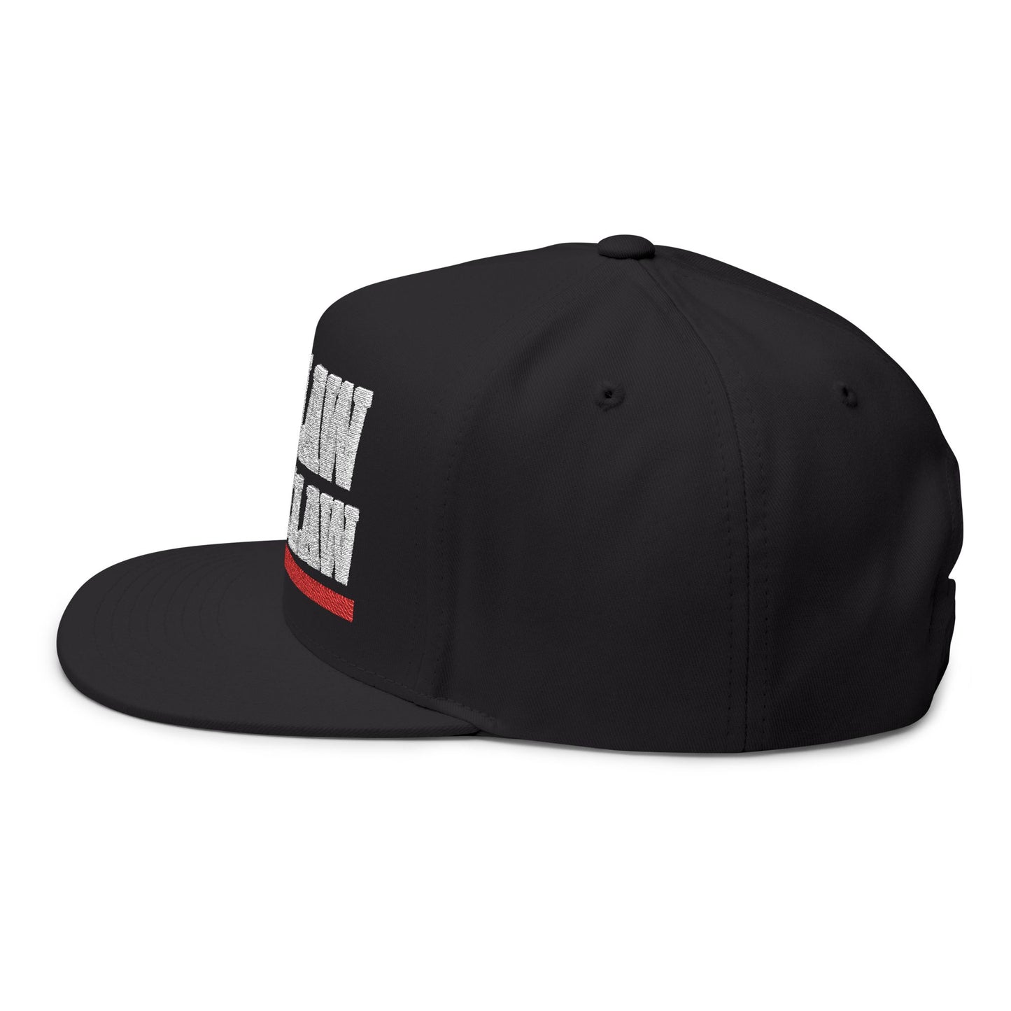The Law Is the Law — Embroidered Snapback